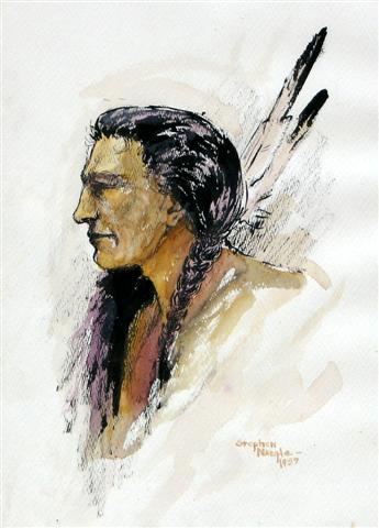 345x480 The Art Works Of Stephen Naegle, American Watercolor Painter, A