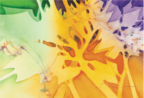 600x411 Negative Painting Techniques, Linda Kemp, Negative Painting With