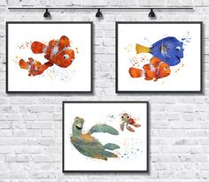 236x206 Disney Dory, Dory Print, Finding Dory, Dory Watercolor, Dory Wall