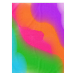 307x307 Neon Watercolor Tablecloths Zazzle