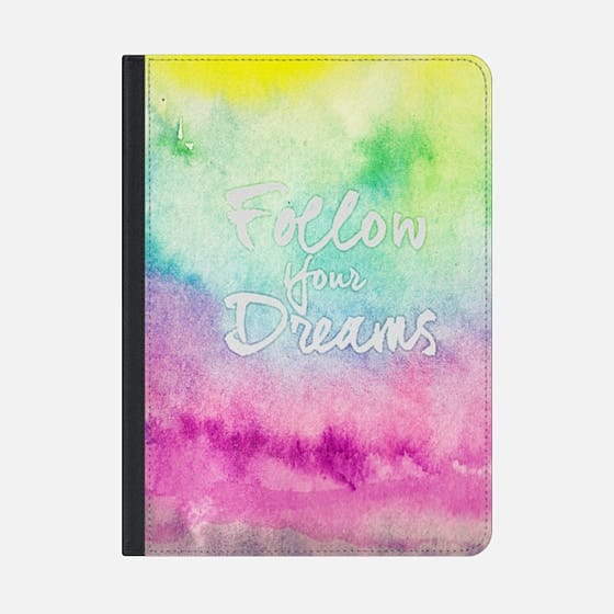 560x560 Neon Watercolor Follow Your Dreams Typography