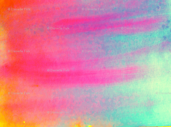 648x484 Neon Watercolor Wallpaper