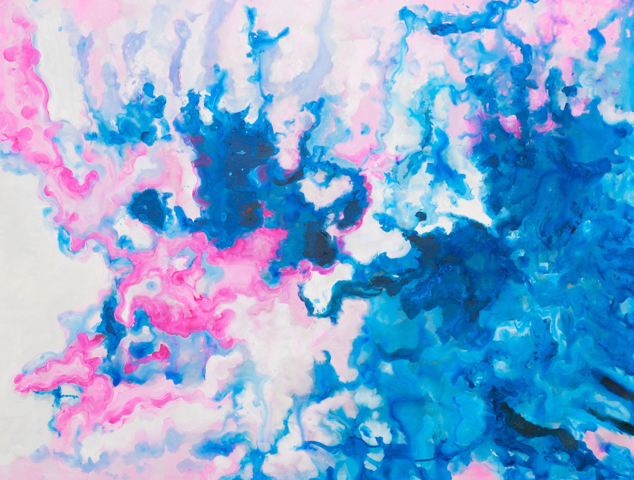 2048x1550 Neon Splendor Creative Strokes