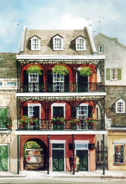 255x370 New Orleans Limited Edition Prints Of Original Watercolors By
