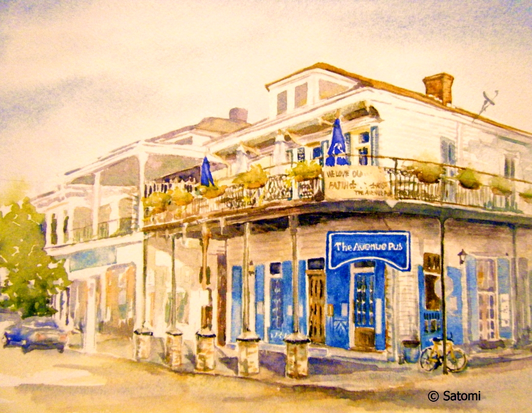 1087x843 About The Pub The Avenue Pub New Orleans