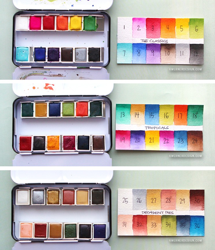 745x863 New Watercolor Pan Sets From Prima Amp Coloring Book Review