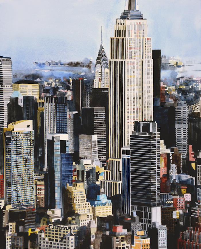 700x866 Artist Amy Park Explores The Architecture Of New York City Through