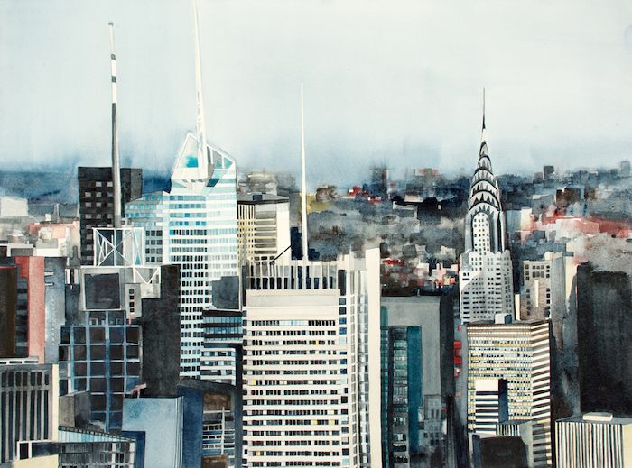 700x519 Artist Amy Park Explores The Architecture Of New York City Through