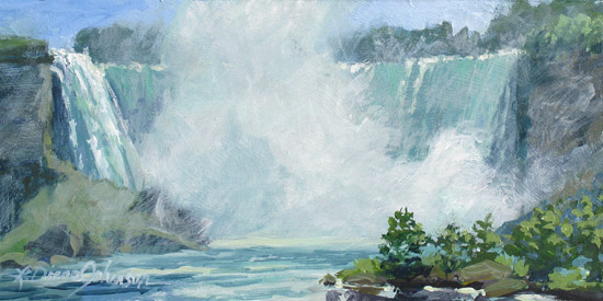 550x275 Niagara Falls Paintings