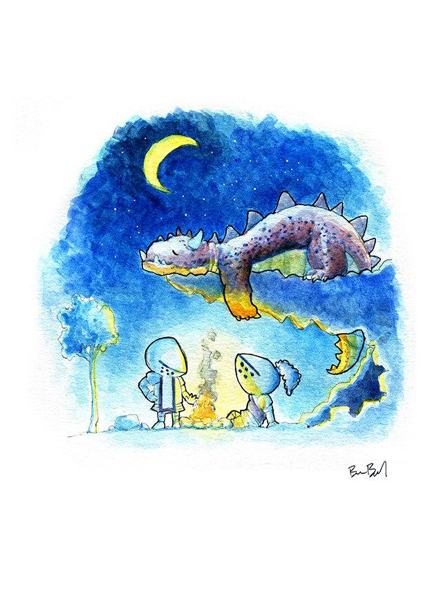 648x864 Sleeping Dragon