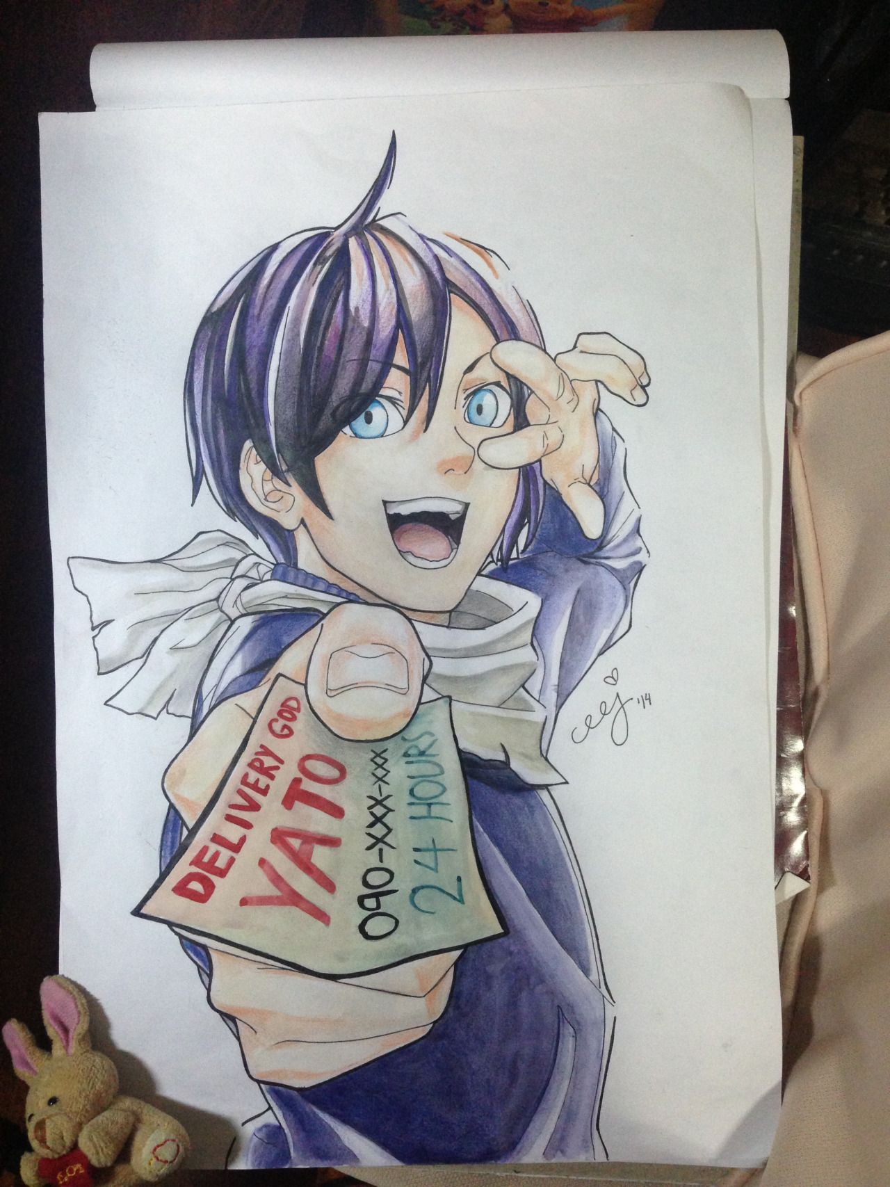 1280x1707 Watercolour Hurtsltlt This Art Is Amazing Noragami