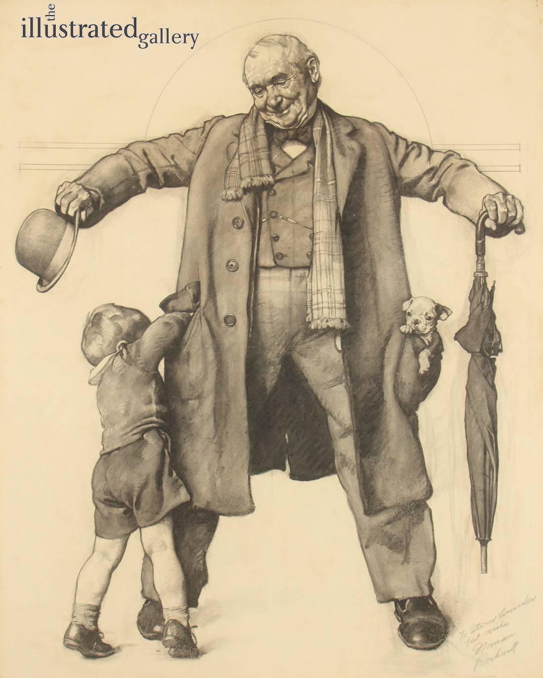 1097x1370 Norman Rockwell Drawings And Watercolor Paintings