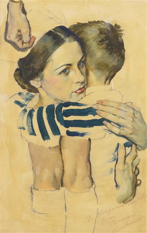 297x470 Oil Sketch For Give Me A Boy By Norman Rockwell On Artnet
