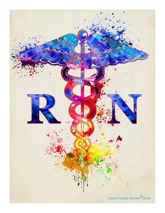 570x738 Watercolor Registered Nurse