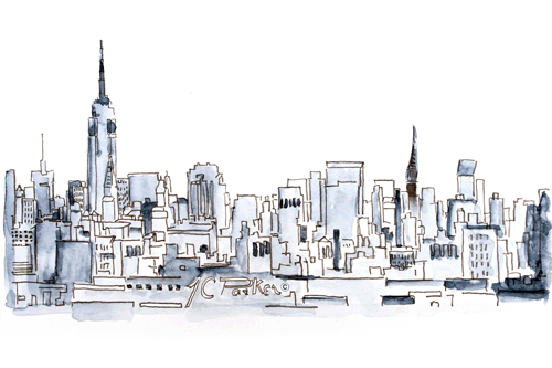 500x333 Nyc Skyline