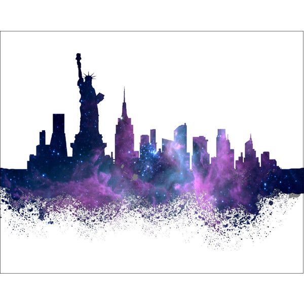 600x600 New York Watercolor Painting Art Print 8 X 10 New York City