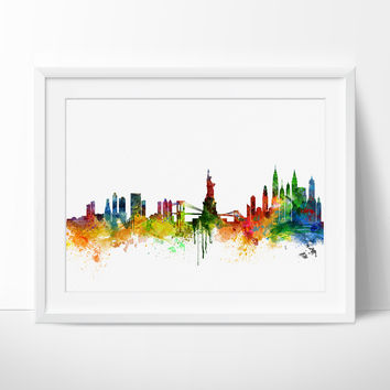 354x354 Shop Nyc Skyline Art On Wanelo