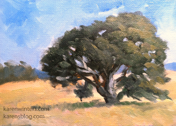 600x429 Oak Tree Paintings