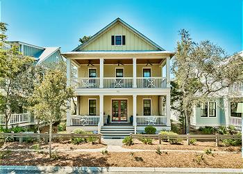 350x250 Watercolor 90 Scrub Oak Circle 360 Blue Vacation Rental