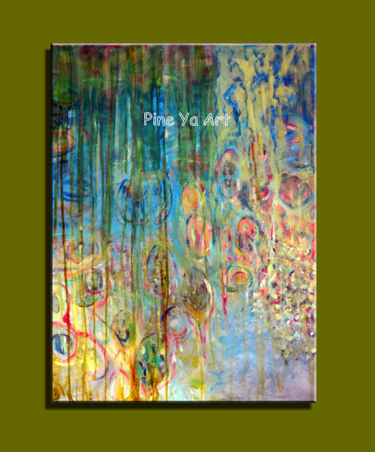 756x912 Large Piece Abstract Modern Canvas Wall Art Handmade Famous