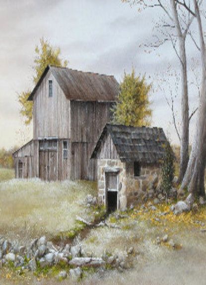 415x574 Old Barn Painting A Love For Barns