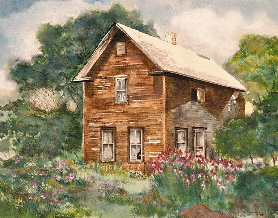 900x707 Finlayson Old House Painting By Susan Crossman Buscho