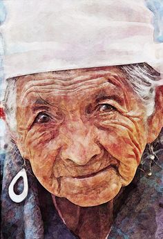 236x346 59 Best Watercolor Elders Images Portrait Art
