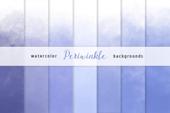 570x379 Periwinikle Blue Ombre Watercolor Backgrounds Ombre Digital Etsy