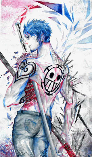 320x543 One Piece Law. It Was Hard To Do This Since I Barely Use