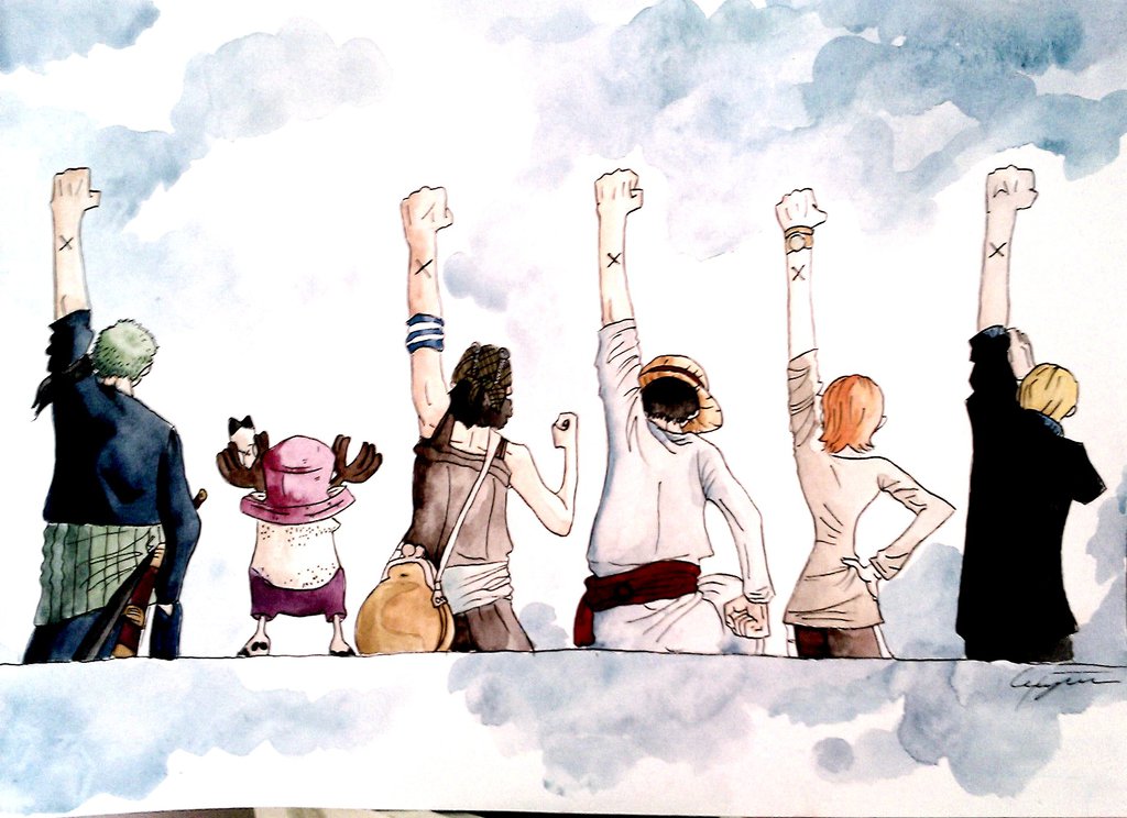 1024x744 Pictures One Piece Paintings,