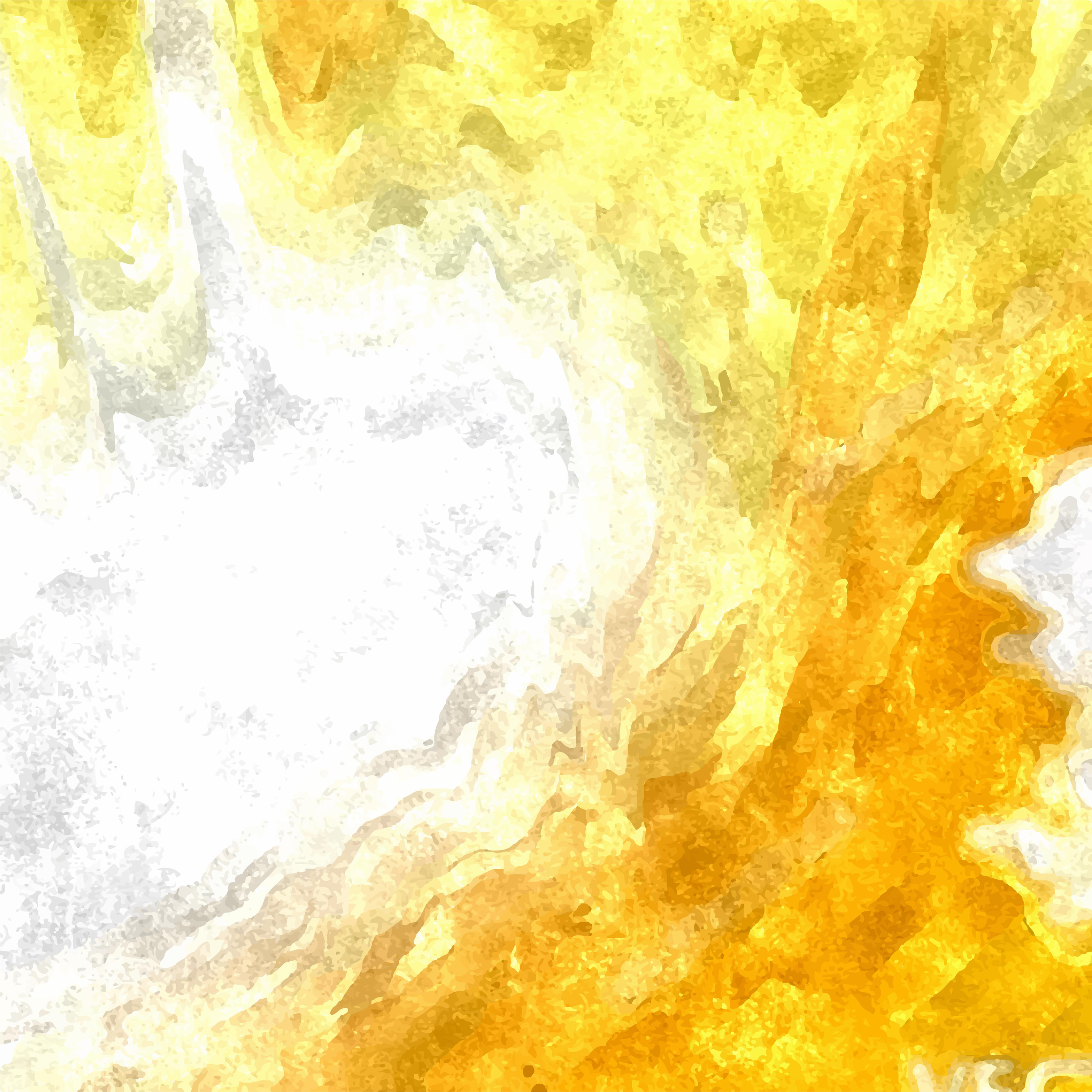 3333x3333 Yellow Orange Watercolor Background 123freevectors