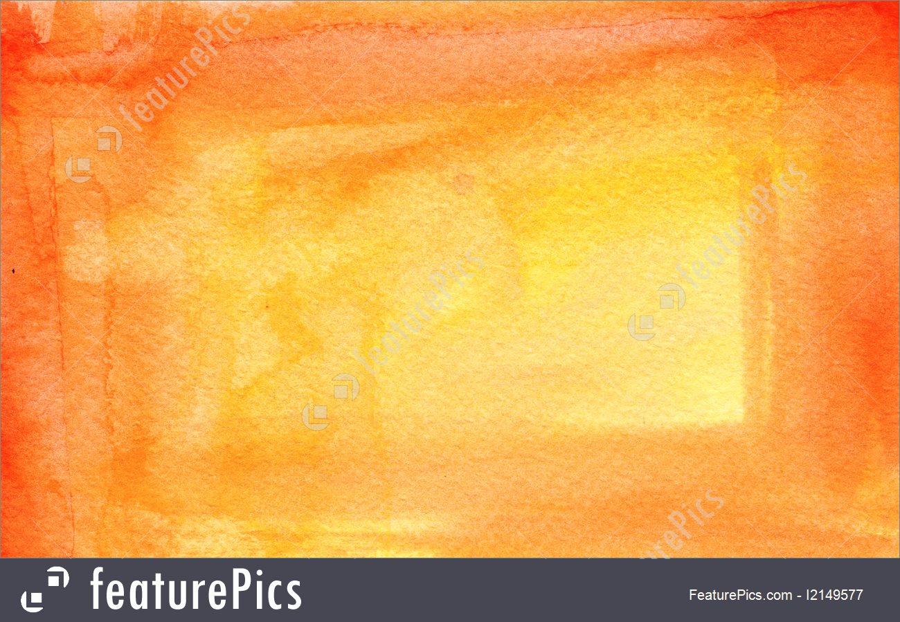 1300x899 Orange Watercolor Background