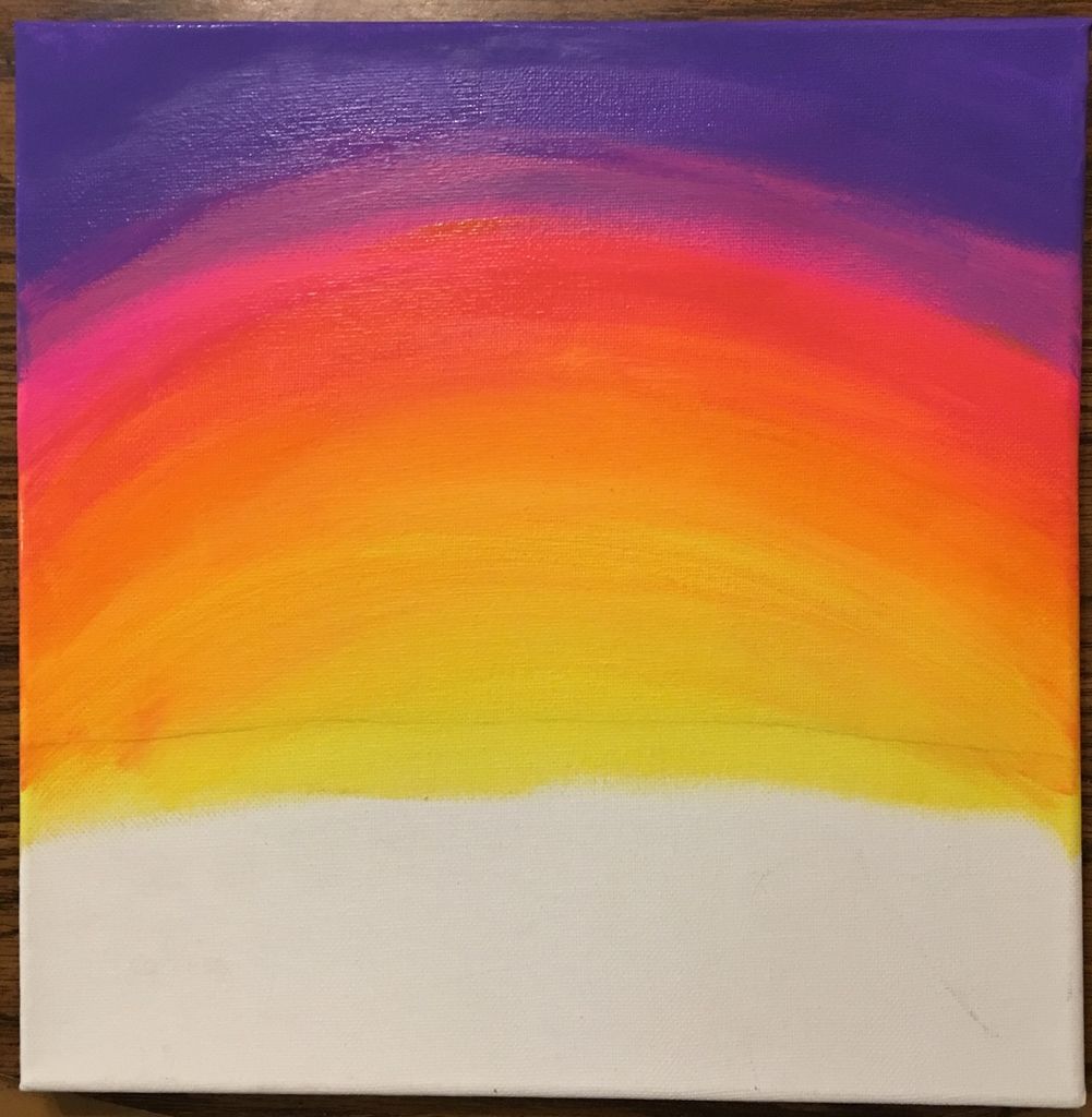 1001x1024 Paint A Mountain Sunset (For Beginners) 10 Steps (With Pictures)