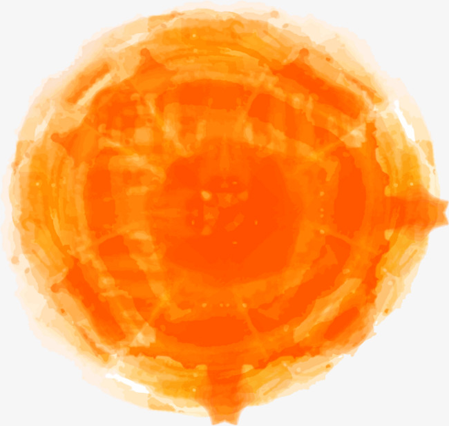 Happy orange. Watercolor оранжевый круг. Акварельный круг PNG. Orange spot.