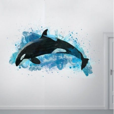 450x450 Image Result For Watercolor Orca Whale Tattoo