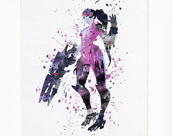 340x270 Widowmaker Wall Art Etsy