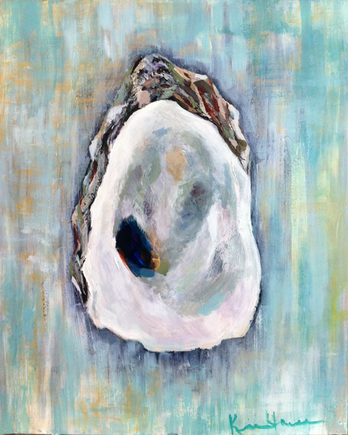 500x625 Oysters And Shells Kim Hovell Art