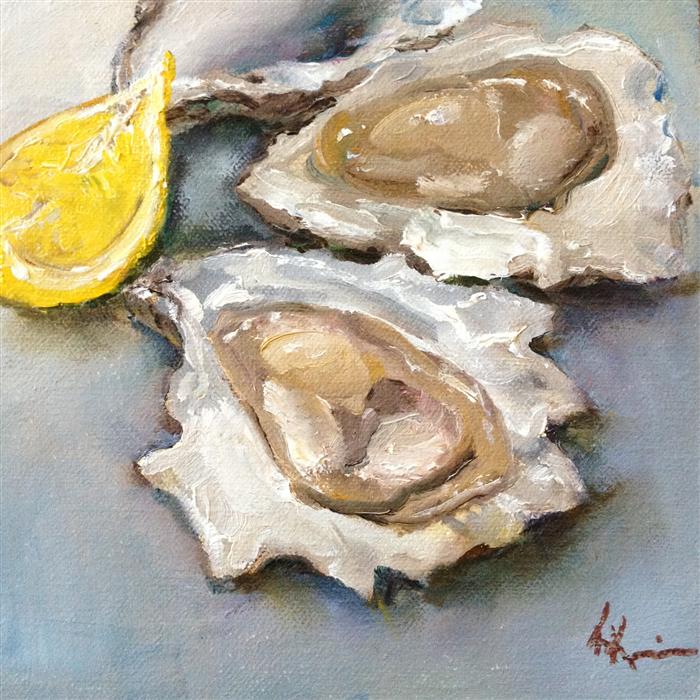 700x700 Oysters On The Half Shell With Lemon Kristine Kainer