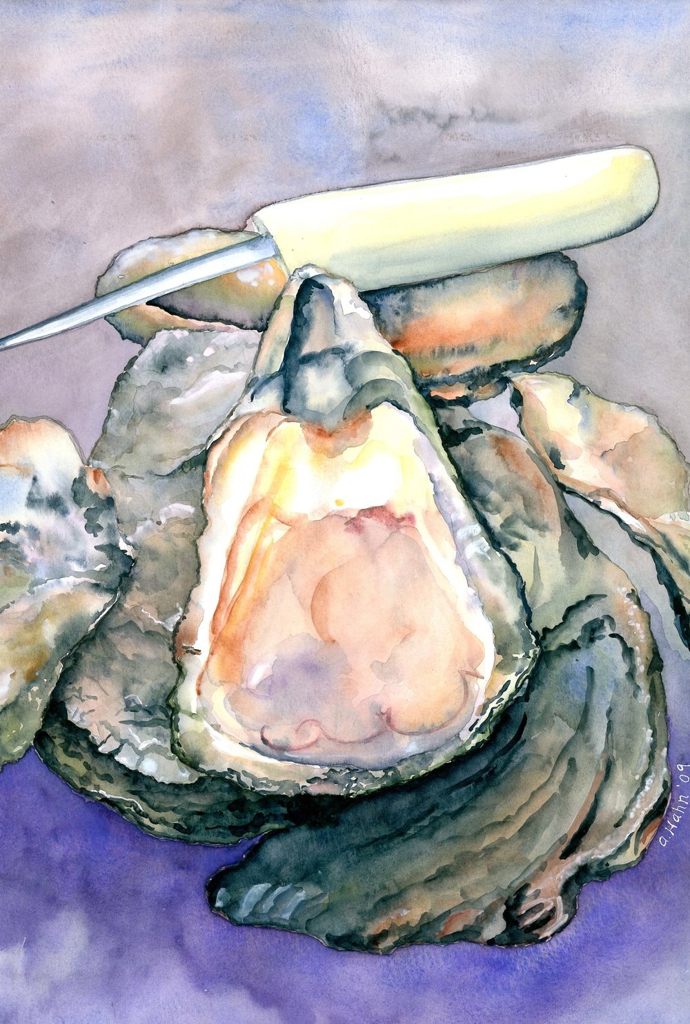 1000x1483 Watercolor Paintings Ashley Hahn, Artist