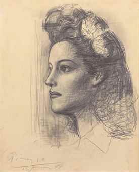 275x340 Pablo Picasso (1881 1973) Portrait Of Young Woman 1940s
