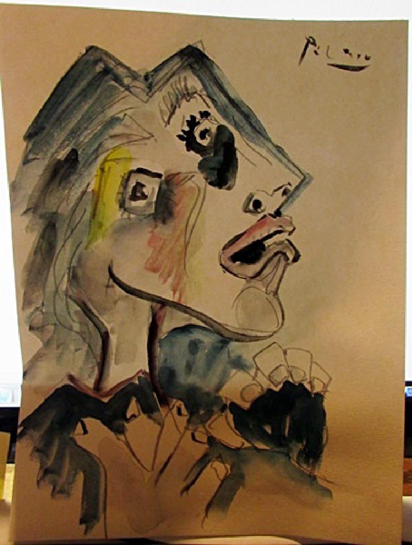 832x1100 Pablo Picasso Watercolor