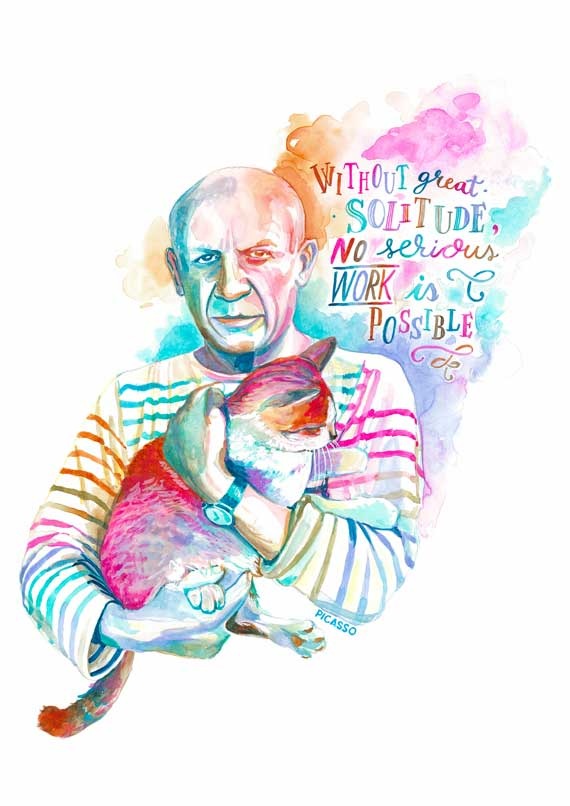 570x806 Pablo Picasso Quote