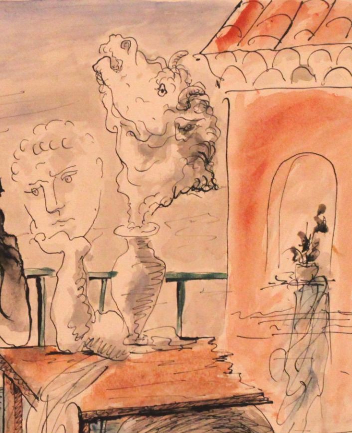 706x867 Master Watercolors Pablo Picasso