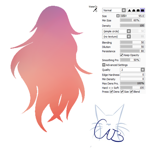 625x615 15 Paint Tool Sai Brush