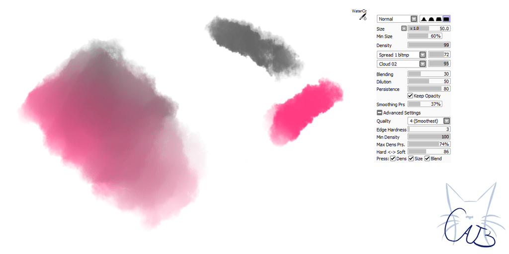 1024x512 Watercolor Paint Tool Sai Coloringsite.co