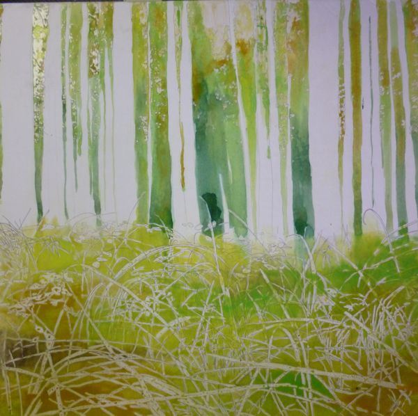 600x598 Watercolor Mixed Media Painting Techniques