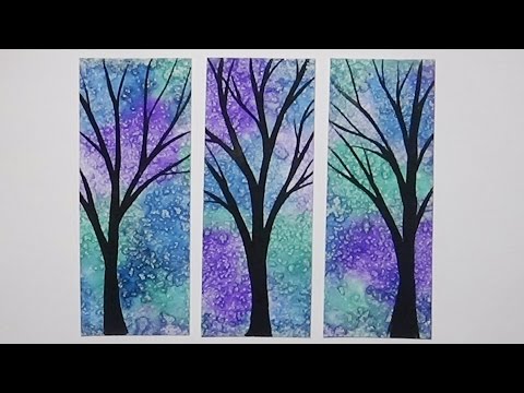 480x360 Watercolour Bookmarks