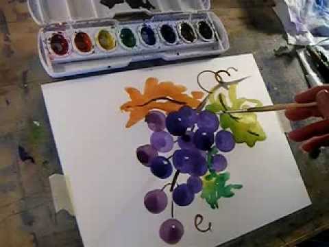 480x360 Paint Easy Grapes