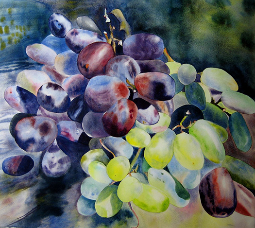 525x469 Vibrant Watercolor Paintings Of Anita Jamieson