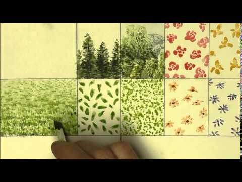 480x360 Painting Grass With Watercolor